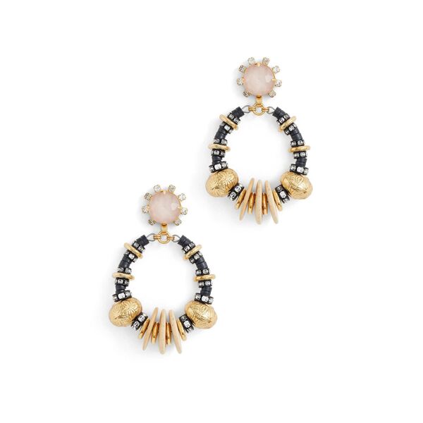 Elizabeth Cole Ashanti Earrings gold-multicolored