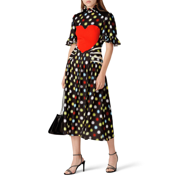 paco rabanne heart dress