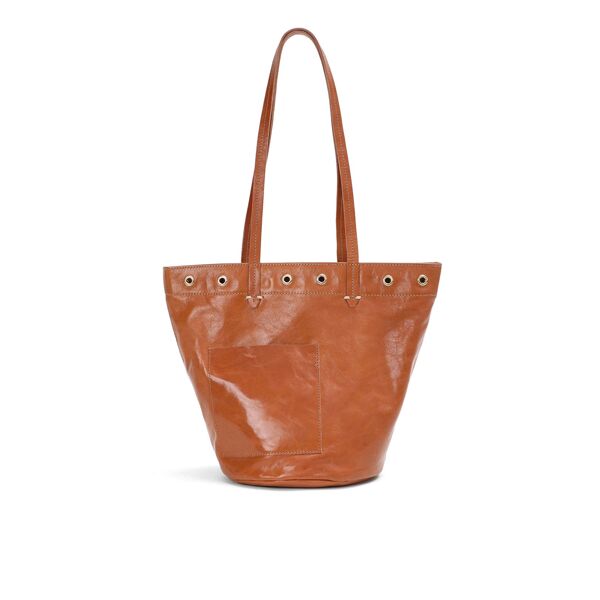 Clare V. Toffee Choupette Bucket Bag brown