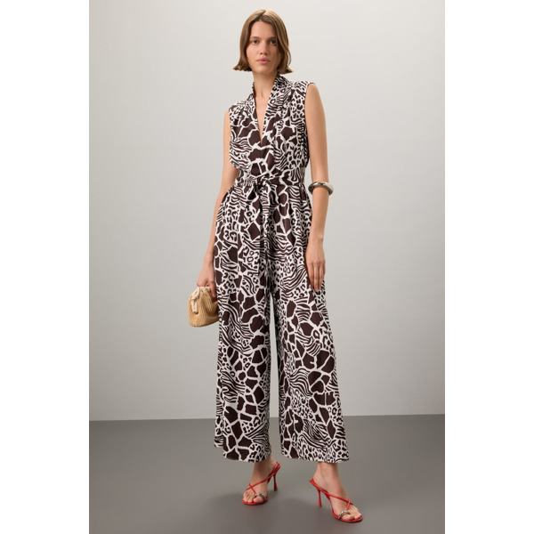 Blurry Floral Romper by Adam Lippes Collective for $60