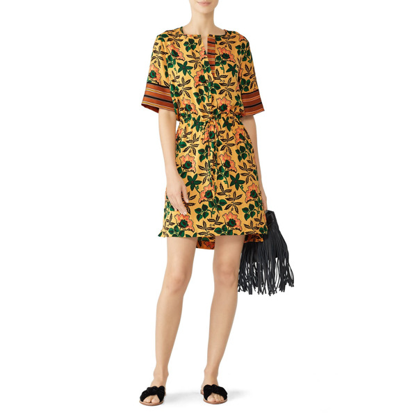 scotch and soda floral print dress