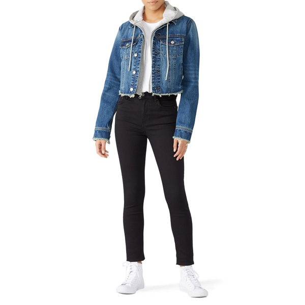 veronica beard cara jean jacket