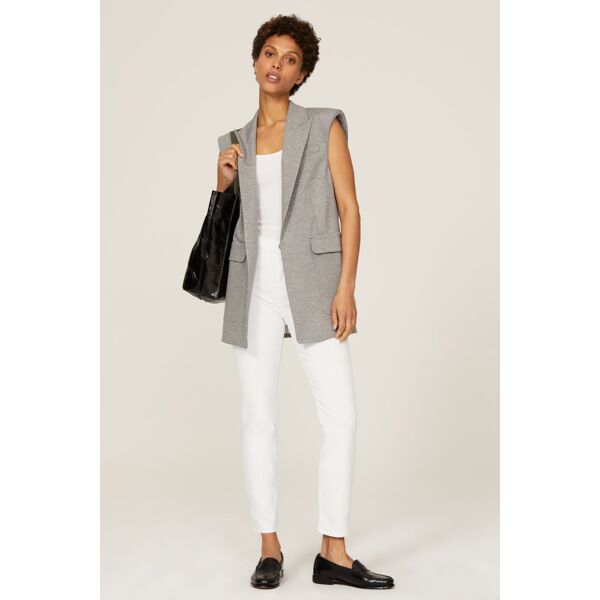 7 For All Mankind White Josefina Boyfriend Jeans White