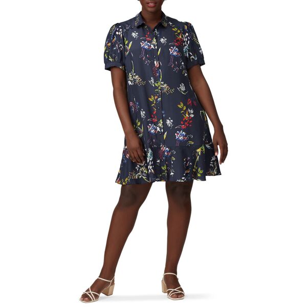 Tanya Taylor Aliciana Dress blue-multicolored-print