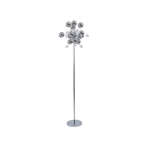 Näve Explosion Floor lamp chrome 167 cm
