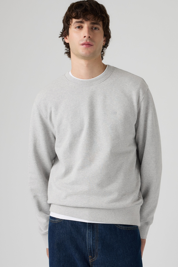 Levi's Original Housemark Crewneck Sweatshirt - male - XL - Grey