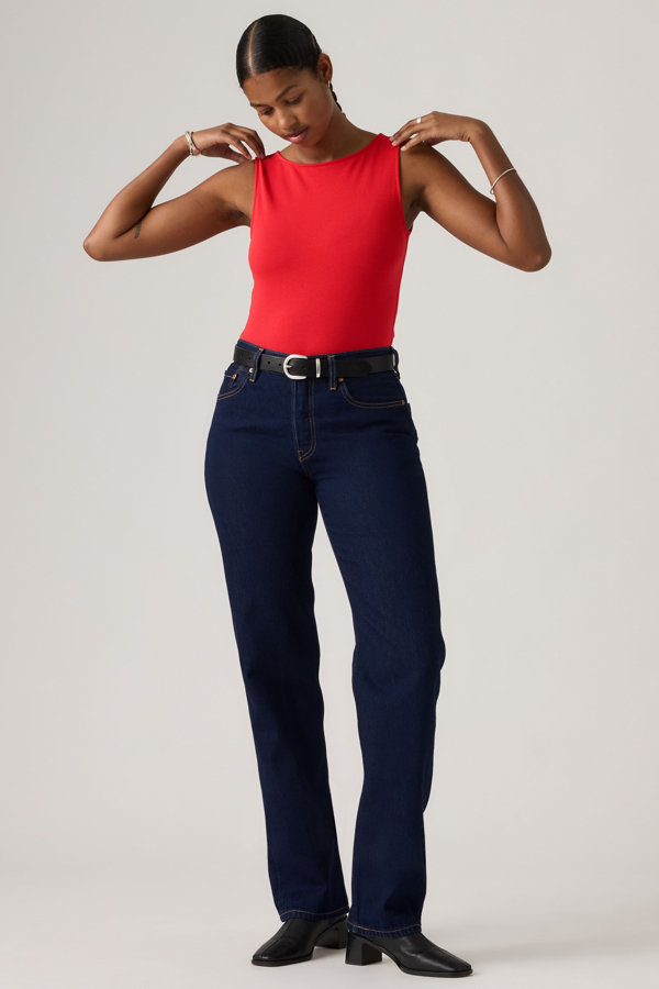 Levi's Dżinsy 501 90's Lightweight - Kobiety - 28X32 - Ciemne pranie / Deep Rinse Lightweight