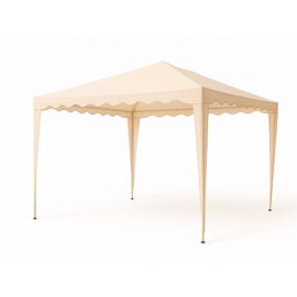 Gazebo 3 x 3 m Fijo Estructura Metálica y...