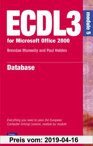 Gebr. - ECDL 2000 Module 5 (ECDL3 for Microsoft Office 95/97)