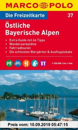Gebr. - MARCO POLO Freizeitkarte Östliche Bayerische Alpen 1:100.000