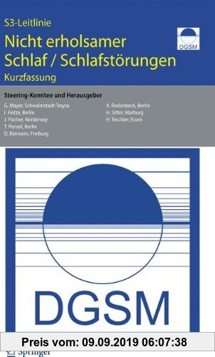 Gebr. - S 3-Leitlinie. Nicht erholsamer Schlaf - Schlafstörungen: Kurzfassung