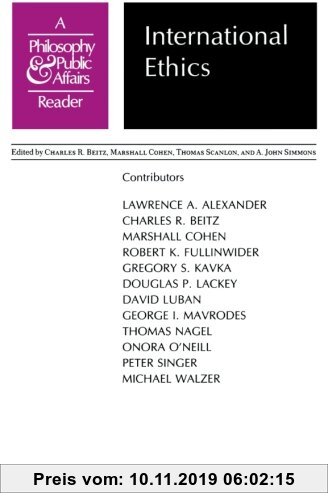 Gebr. - International Ethics: A Philosophy and Public Affairs Reader (Philosophy and Public Affairs Readers)