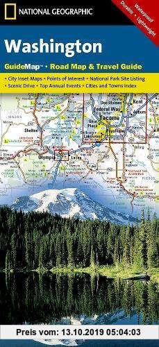 Gebr. - Washington: NATIONAL GEOGRAPHIC Guide Maps