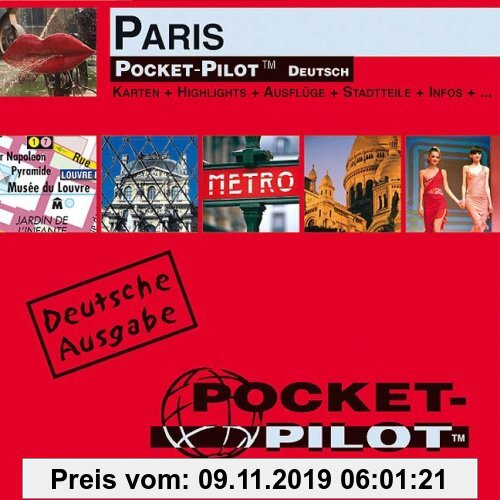 Gebr. - Pocket Pilot Paris: Ein äußerst praktisch und robuster Reisebegleiter voller detailreicher Kartographie und vielfältigen Reiseniformationen
