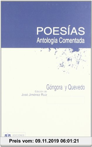 Gebr. - Poesías, antología comentada : Góngora y Quevedo