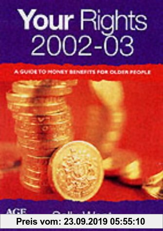 Your Rights 2002-2003: A Guide to Money Benefits for Older People