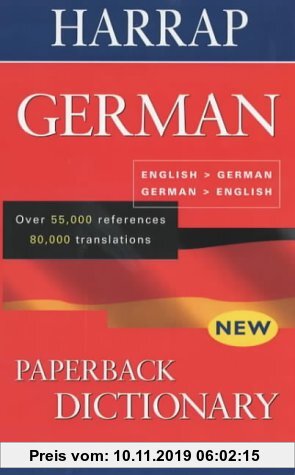 Gebr. - Harrap German-English/English-German Dictionary: English-German /German-English