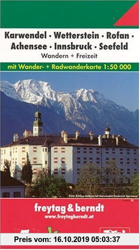 Gebr. - Ausflugsführer Karwendel-Wettersteingebirge. Atlas