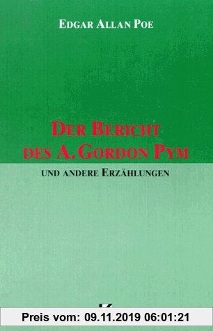 Gebr. - Der Bericht des A. Gordon Pym und andere Erzählungen