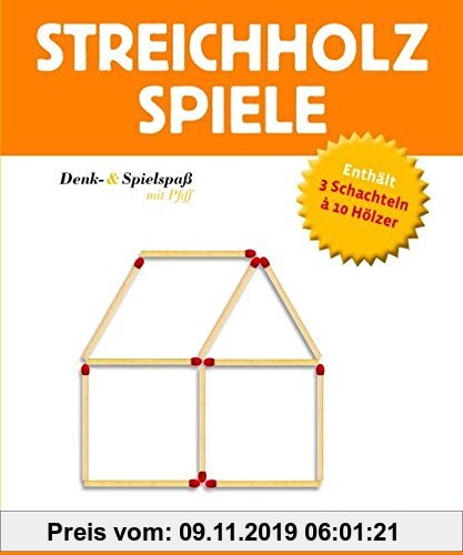Gebr. - Streichholzspiele (Denk- & Spielspaß)
