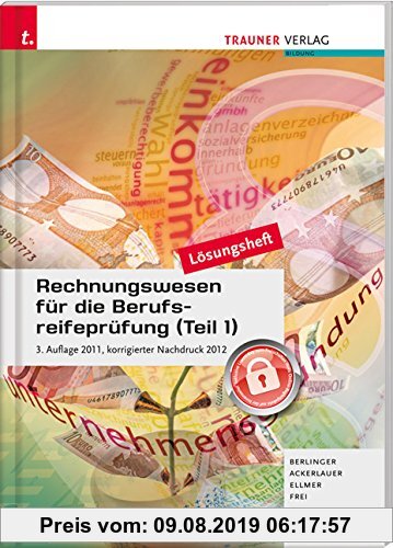 Gebr. - Rechnungswesen für die Berufsreifeprüfung, Lösungsheft