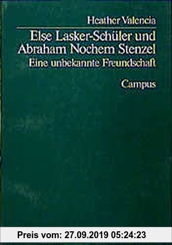 Gebr. - Else Lasker-Schüler und Abraham Nochem Stenzel: Eine unbekannte Freundschaft (Campus Judaica)