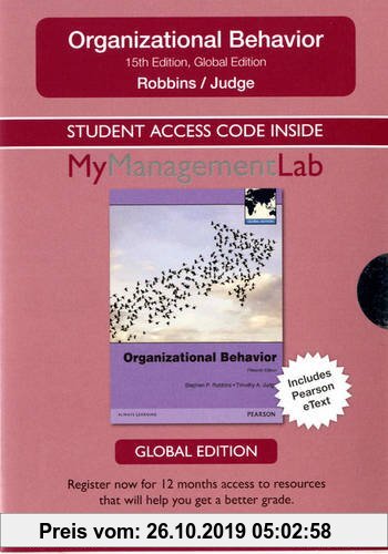 Gebr. - Access Card for Organizational Behavior: Global Edition