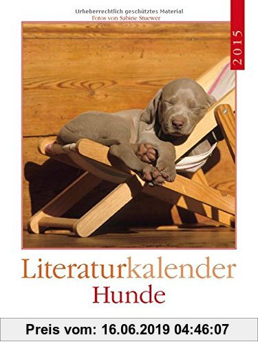 Gebr. - Hunde 2015: Literatur-Wochenkalender