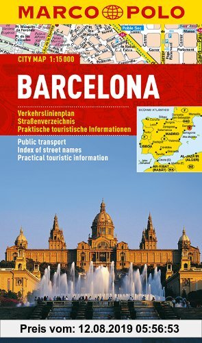 Gebr. - MARCO POLO Cityplan Barcelona 1:15 000
