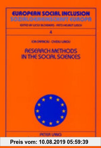 Gebr. - Research Methods in the Social Sciences- Metode de cercetare în ?tiin?ele sociale (European Social Inclusion)