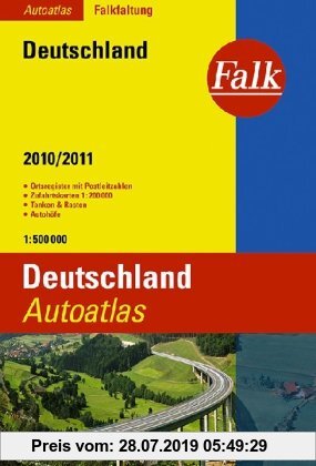 Gebr. - Falk Autoatlas Deutschland 2011/2012 1 : 500 000
