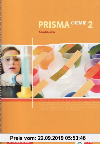 Gebr. - Prisma Chemie Arbeitsblätter mit CD-ROM 2