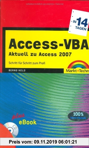 Gebr. - Access-VBA in 14 Tagen - Inkl. eBook auf CD: Schritt für Schritt zum Profi (in 14/21 Tagen)