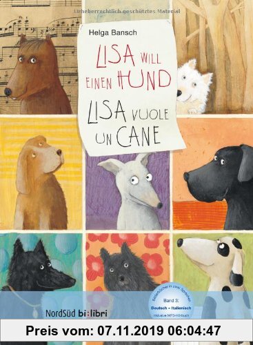 Gebr. - Lisa will einen Hund: Kinderbuch Deutsch-Italienisch mit MP3-Hörbuch zum Herunterladen