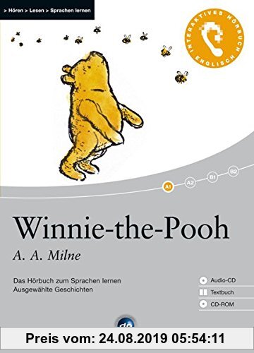 Winnie-the-Pooh: Das Hörbuch zum Sprachen lernen.Ausgewählte Geschichten / Audio-CD + Textbuch + CD-ROM