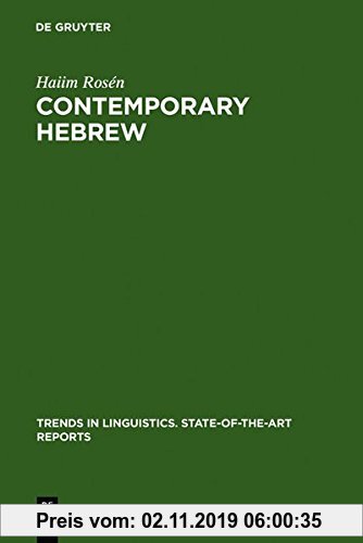 Gebr. - Contemporary Hebrew (Trends in Linguistics. State-of-the-Art Reports, Band 11)
