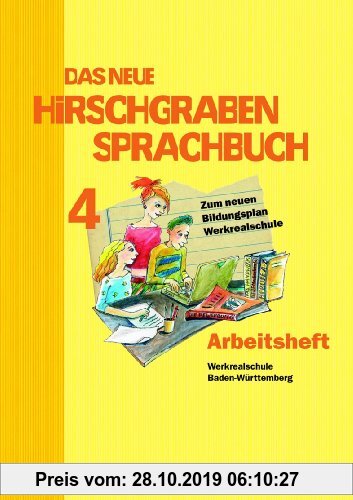 Gebr. - Das neue Hirschgraben Sprachbuch - Werkrealschule Baden-Württemberg: Band 4 - Das neue Arbeitsheft mit Lösungen