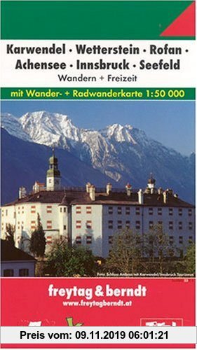 Gebr. - Ausflugsführer Karwendel-Wettersteingebirge. Atlas