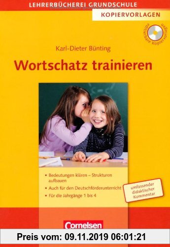 Gebr. - Lehrerbücherei Grundschule - Kopiervorlagen: Wortschatz trainieren: Bedeutungen klären - Strukturen aufbauen - Auch für den Deutschförderunter