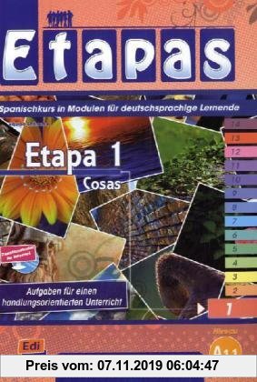 Gebr. - Etapa 1, Cosas: Spanischkurs in Modulen für deutschsprachige Lernende / Kursbuch + Arbeitsbuch + Wortschatz + Grammatikanhang + Audio-CD