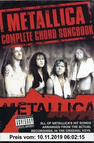 Gebr. - Metallica Complete Chord Songbook Collec (Songbook Collection)