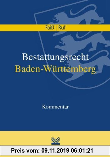 Gebr. - Bestattungsrecht Baden-Württemberg: Kommentar