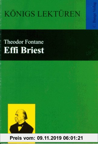 Gebr. - Königs Lektüren - Effi Briest - Roman. Textausgabe