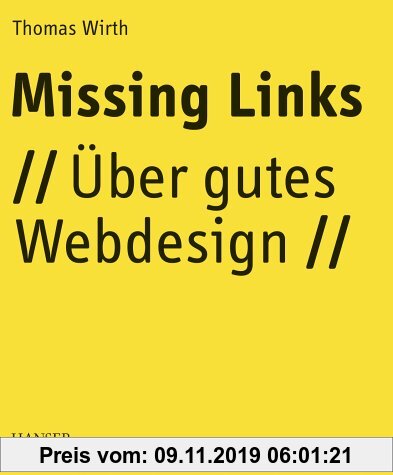 Missing Links: Über gutes Webdesign