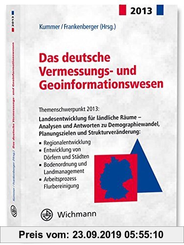 Gebr. - Das deutsche Vermessungs- und Geoinformationswesen 2013