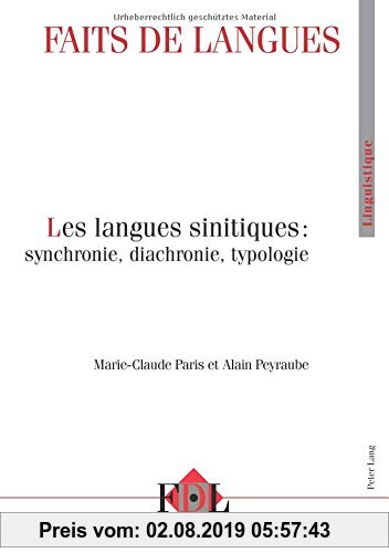 Gebr. - Faits de langues, No. 46: Les langues sinitiques: synchronie, diachronie, typologie