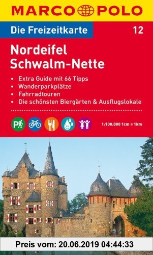 Gebr. - MARCO POLO Freizeitkarte Nordeifel, Schwalm-Nette 1:100.000