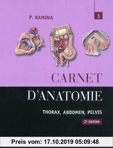 Gebr. - Carnet d'anatomie : Tome 3, Thorax, abdomen, pelvis