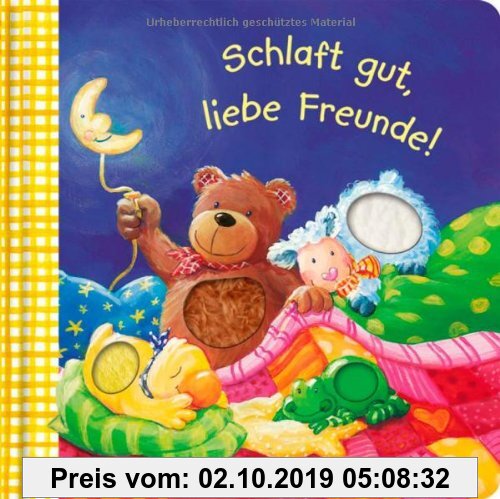 Gebr. - Schlaft gut, liebe Freunde!: Ab 18 Monate