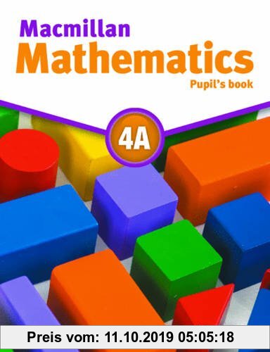 Gebr. - Macmillan Maths 4A Pupil's Book & CD-ROM Pack (Macmillan Mathematics)